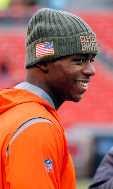 Browns WR Gordon eager to play, tell his 'underdog' story